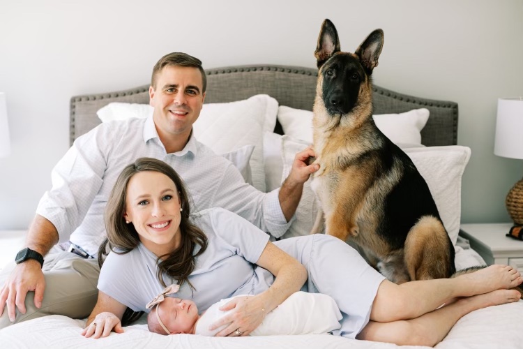 Adoptive Family of German Shepherd